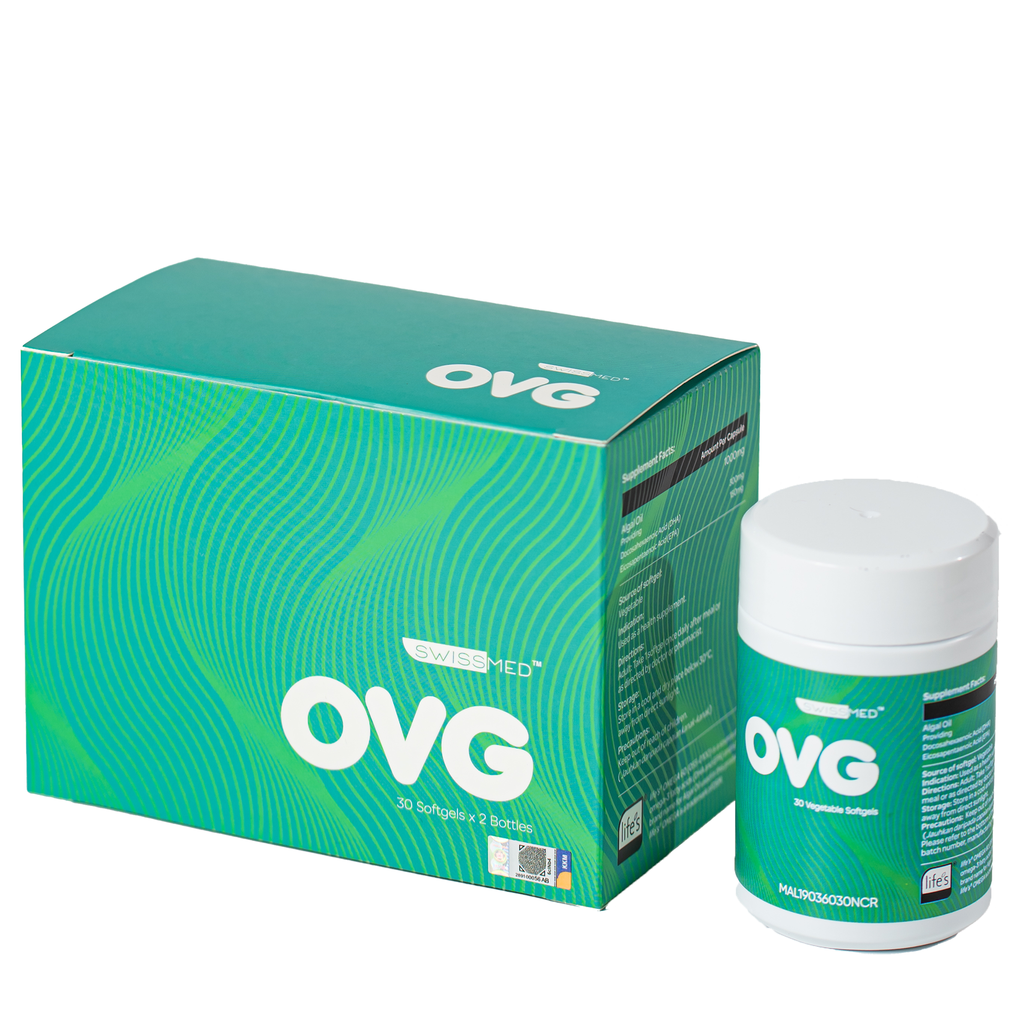 Swissmed® OVG Algal Oil Softgel