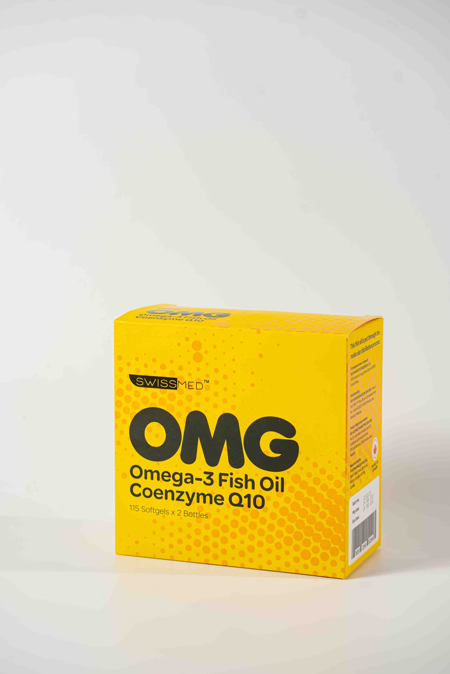 Swissmed® OMG Omega-3 Fish Oil Softgel