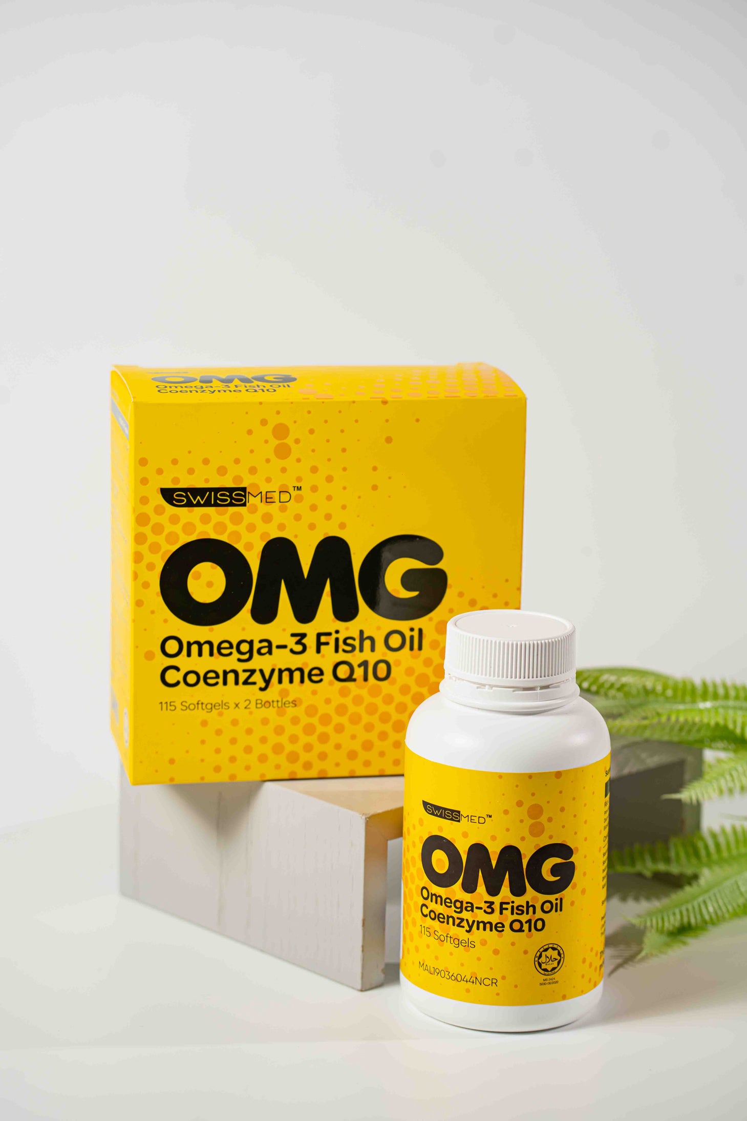 Swissmed® OMG Omega-3 Fish Oil Softgel
