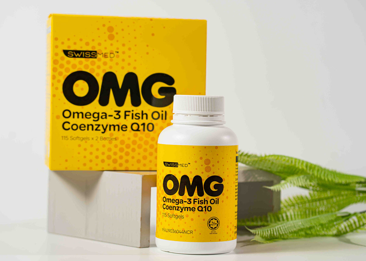 SWISSMED™ OMG Omega-3 Fish Oil