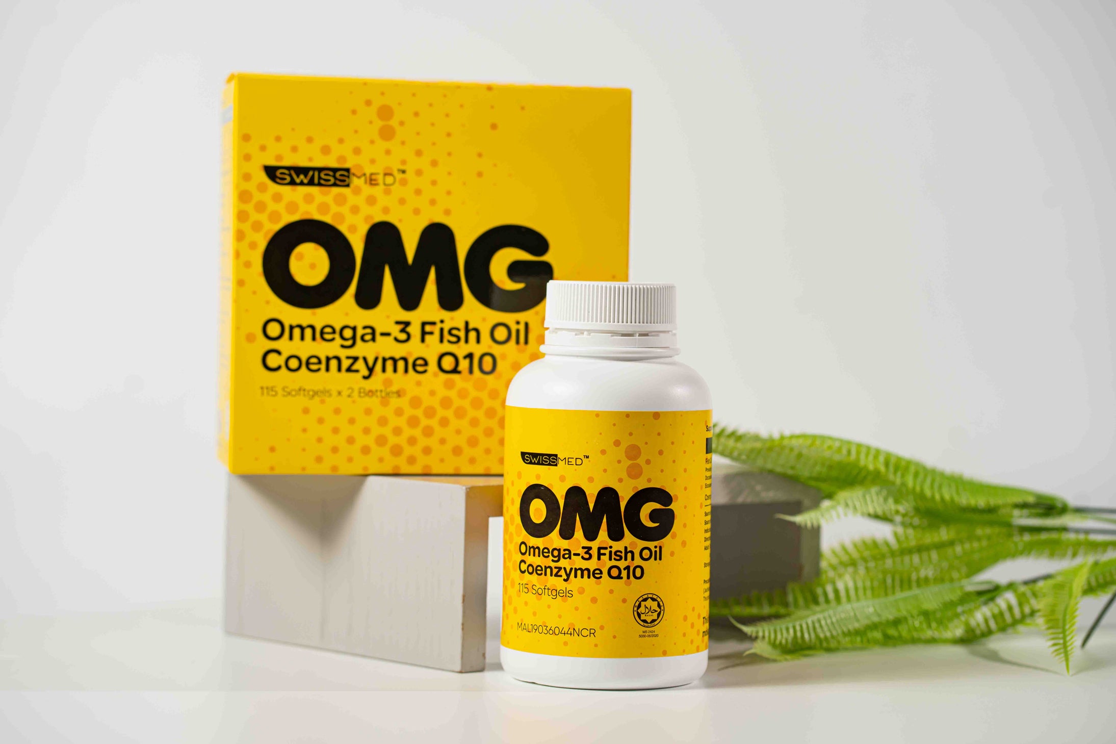 SWISSMED™ OMG Omega-3 Fish Oil