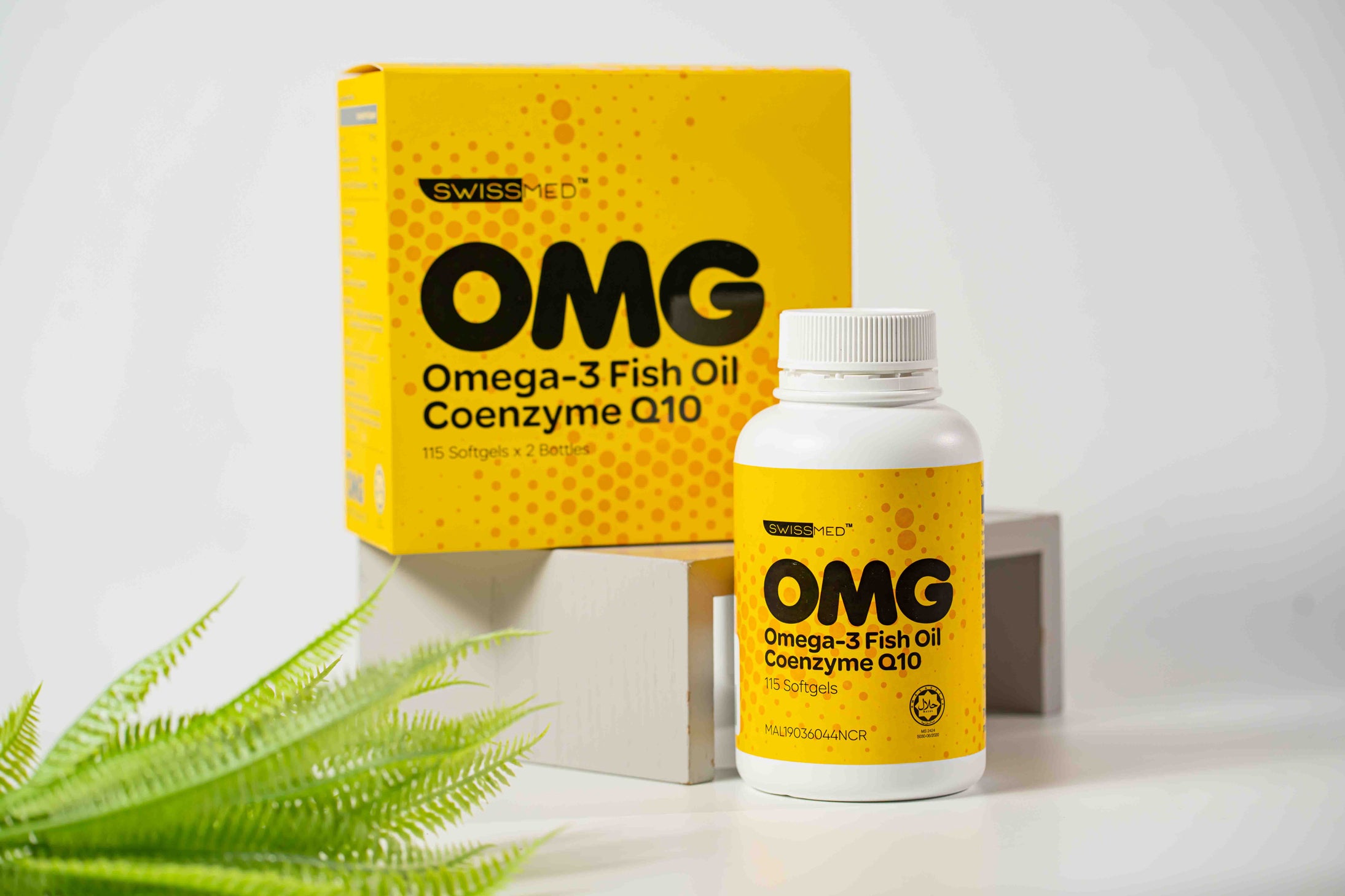 Swissmed® OMG Omega-3 Fish Oil Softgel