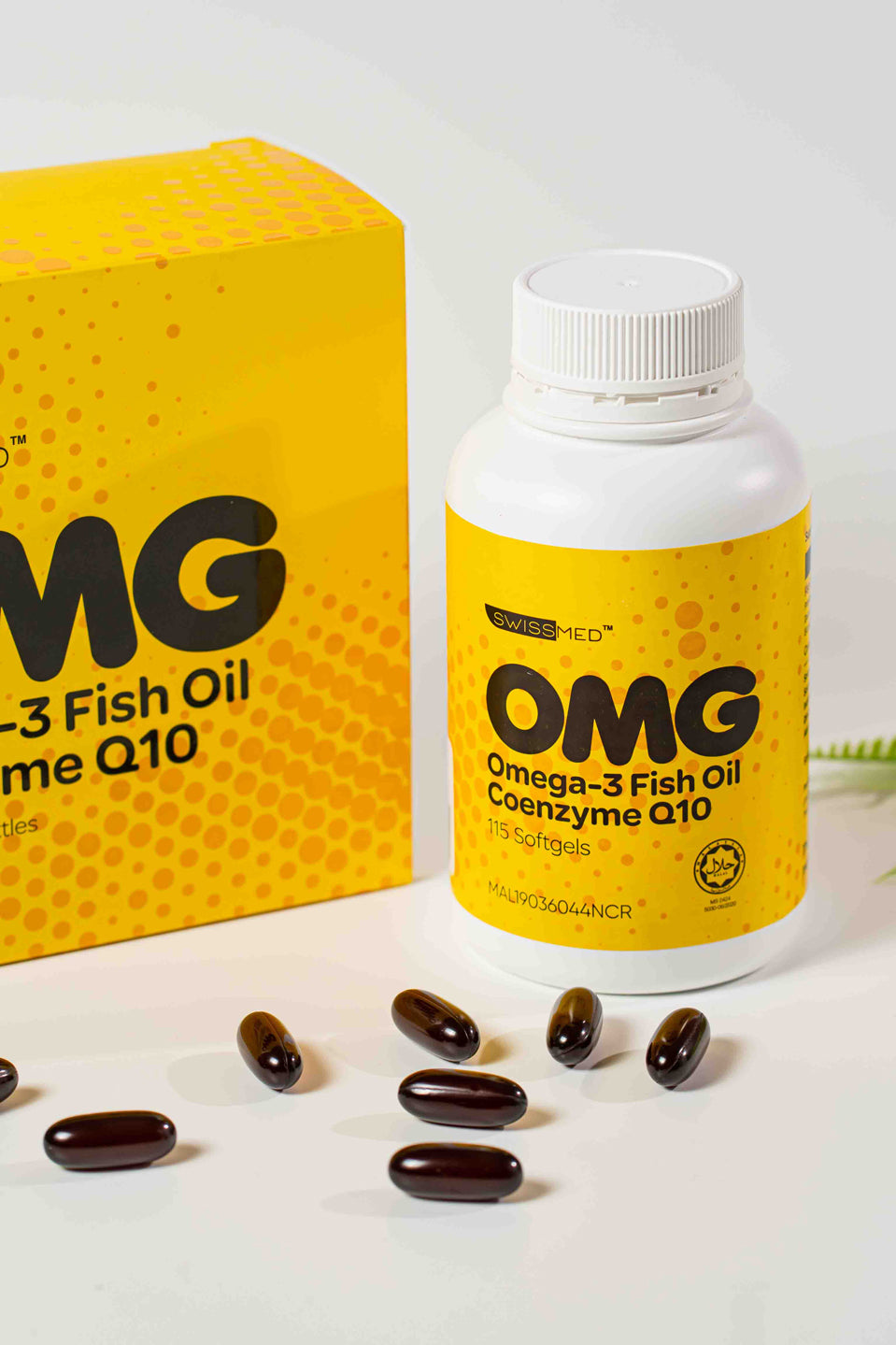 Swissmed® OMG Omega-3 Fish Oil Softgel